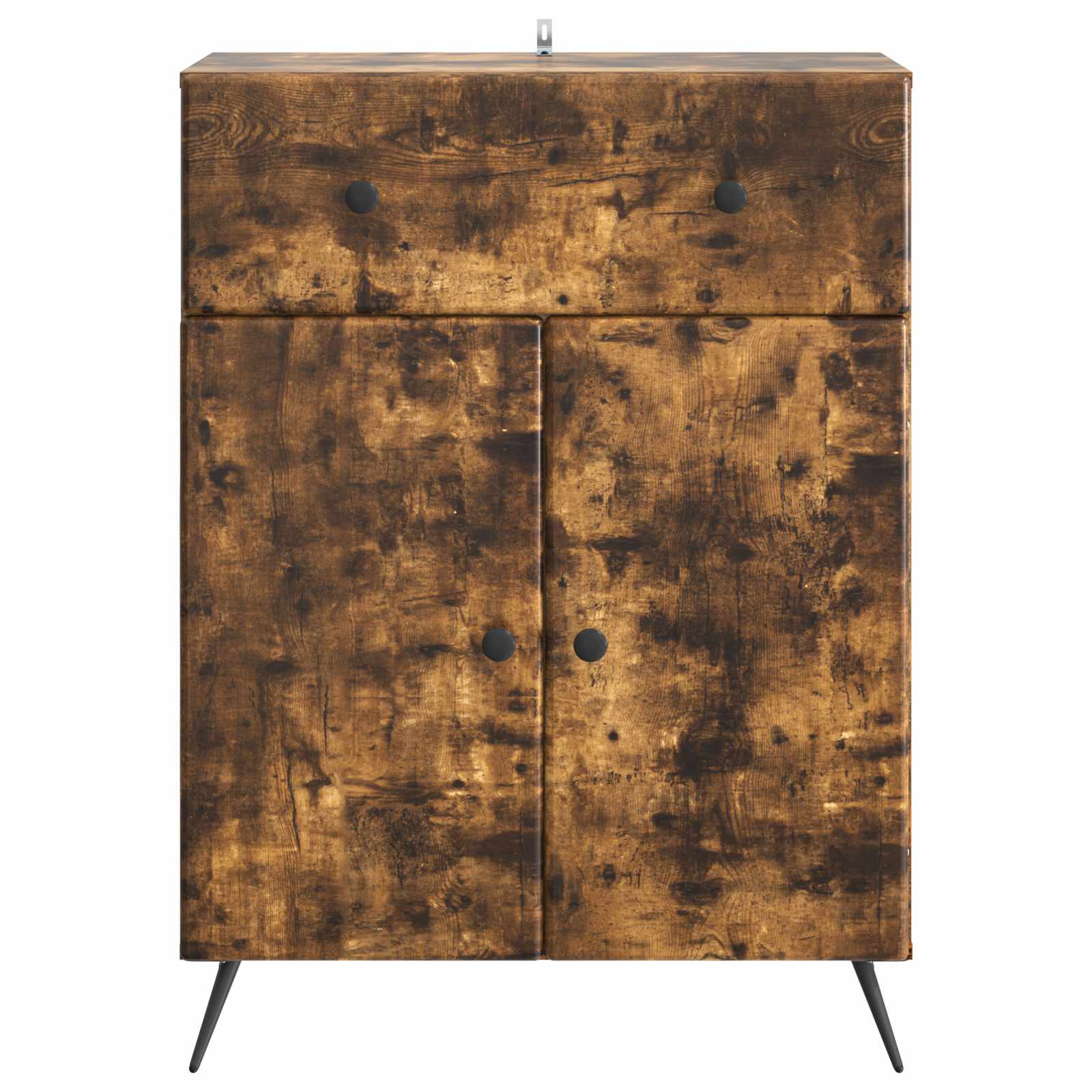 Sideboard Geräucherte Eiche 66 x 34,5 x 90 cm Holzwerkstoff