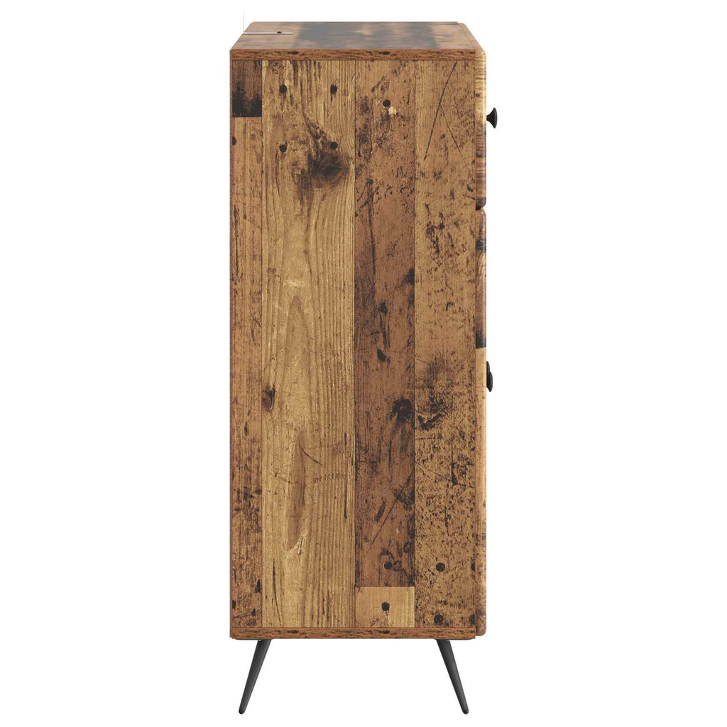 Sideboard Altholz 66 x 34,5 x 90 cm Holzwerkstoff