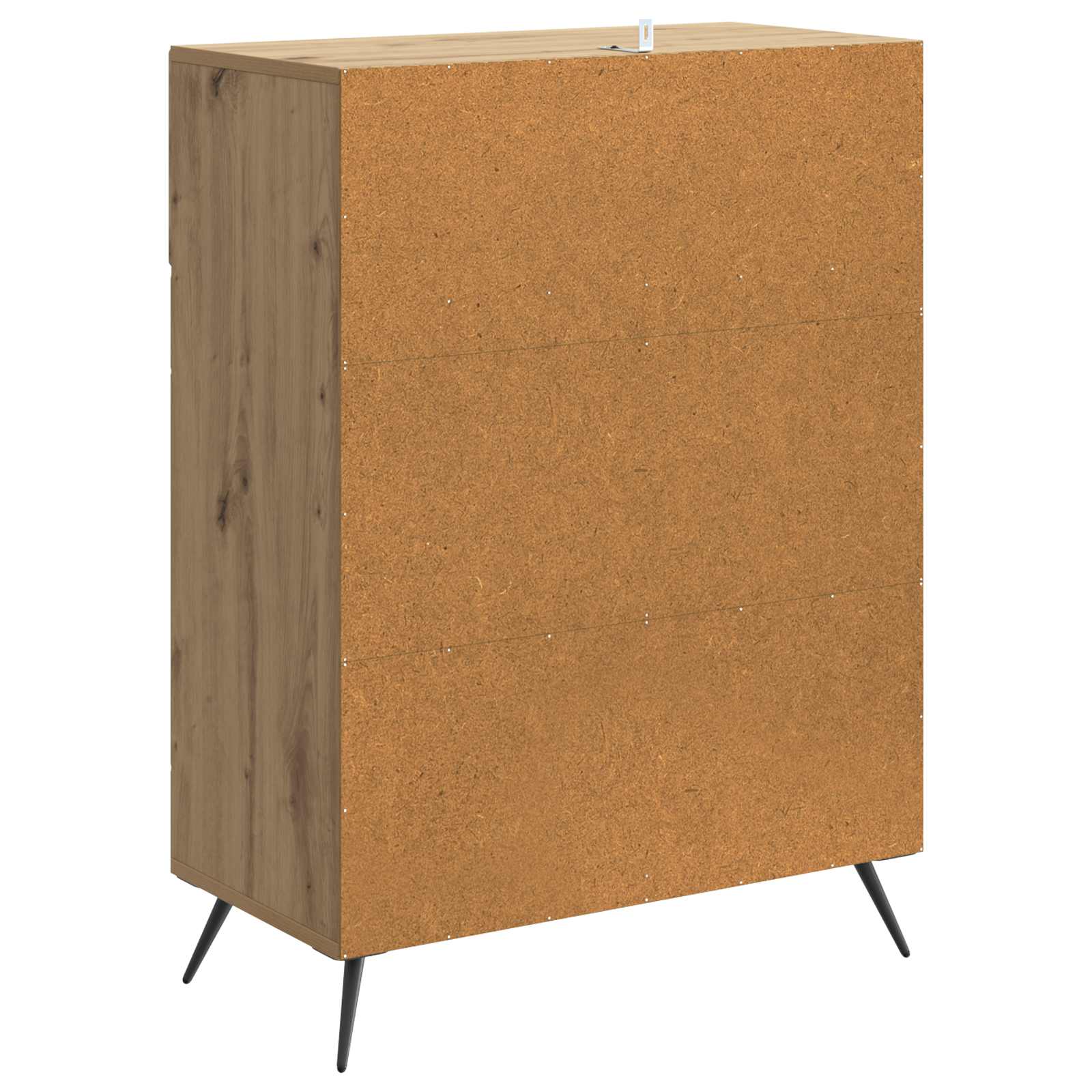 Sideboard Artisan-Eiche 66 x 34,5 x 90 cm Holzwerkstoff