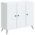Sideboard Weiß 89 x 34,5 x 80 cm Holzwerkstoff