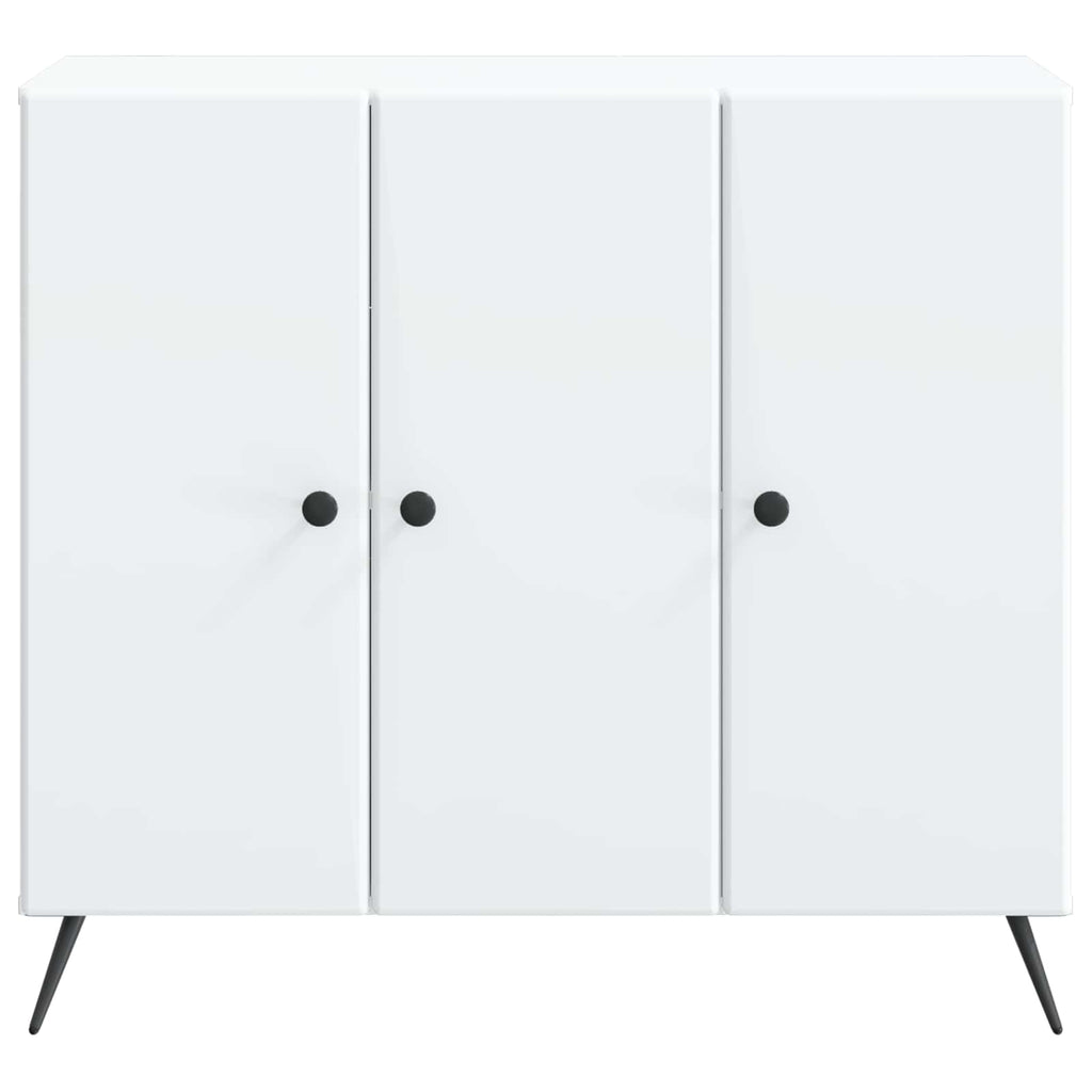 Sideboard Weiß 89 x 34,5 x 80 cm Holzwerkstoff