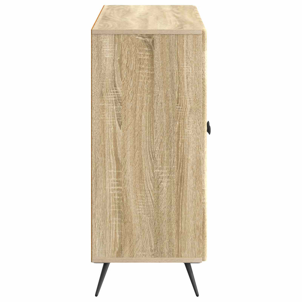 Sideboard Sonoma-Eiche 89 x 34,5 x 80 cm Holzwerkstoff