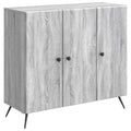Sideboard Graues Sonoma 89 x 34,5 x 80 cm Holzwerkstoff