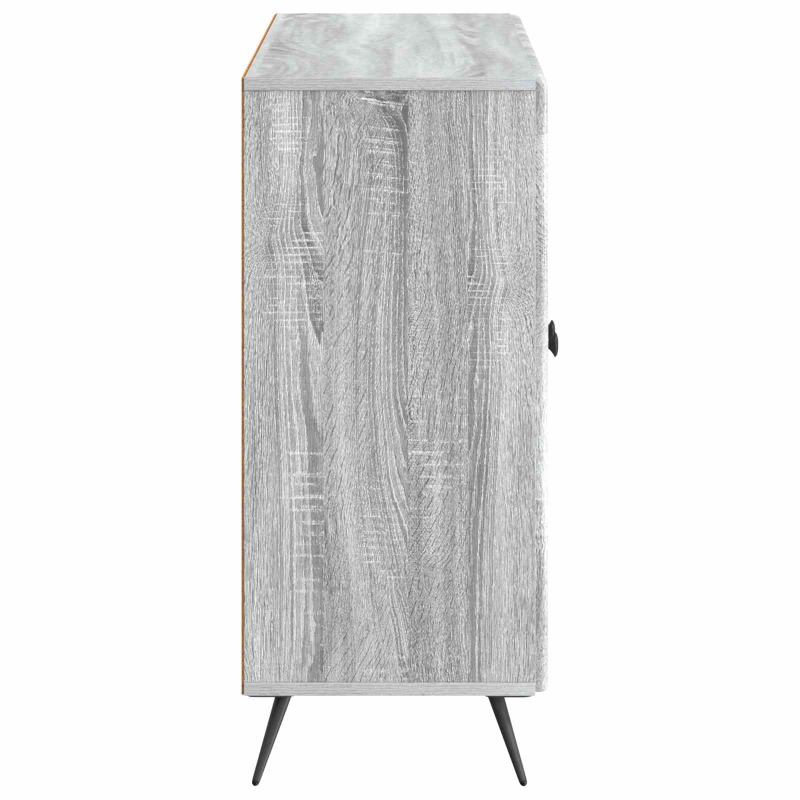 Sideboard Graues Sonoma 89 x 34,5 x 80 cm Holzwerkstoff