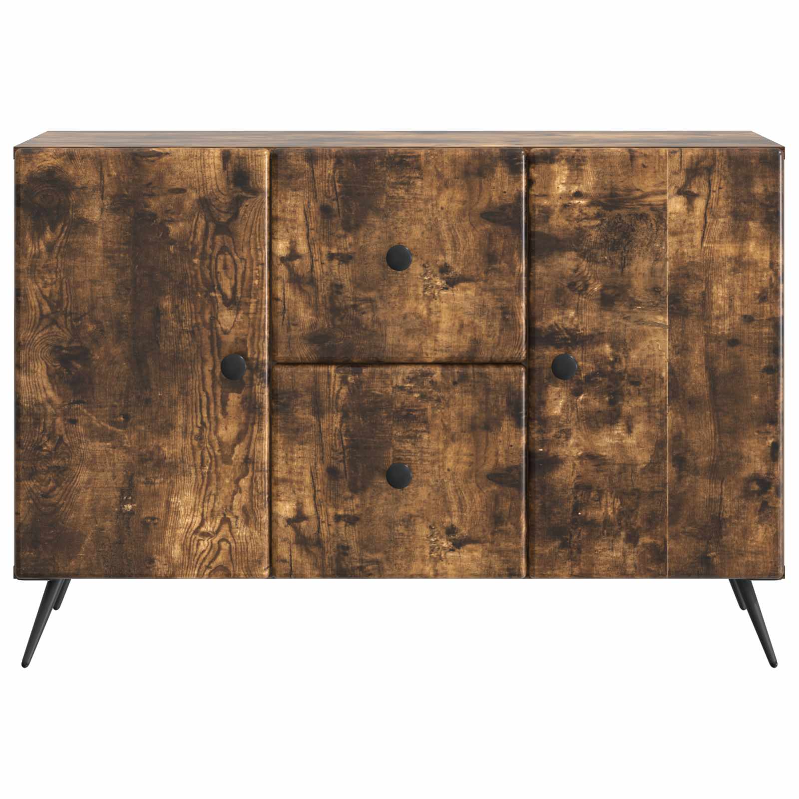 Sideboard Geräucherte Eiche 89 x 34,5 x 60 cm Holzwerkstoff