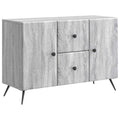 Sideboard Graues Sonoma 89 x 34,5 x 60 cm Holzwerkstoff
