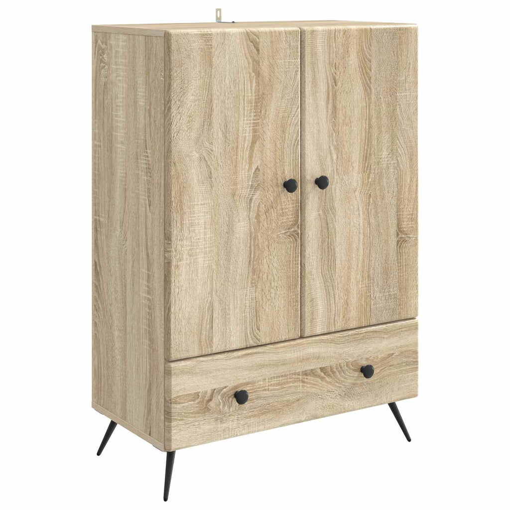 Sideboard Sonoma-Eiche 66 x 34,5 x 95 cm Holzwerkstoff