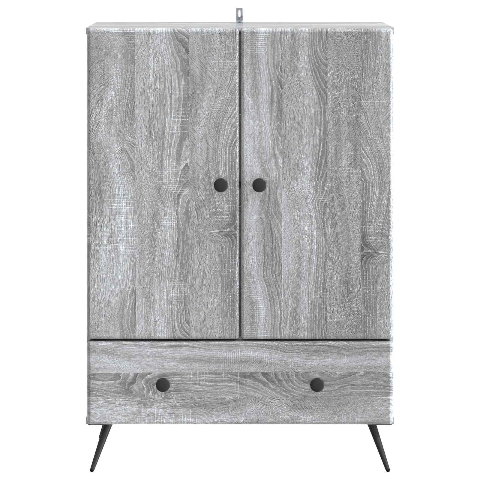 Sideboard Graues Sonoma 66 x 34,5 x 95 cm Holzwerkstoff