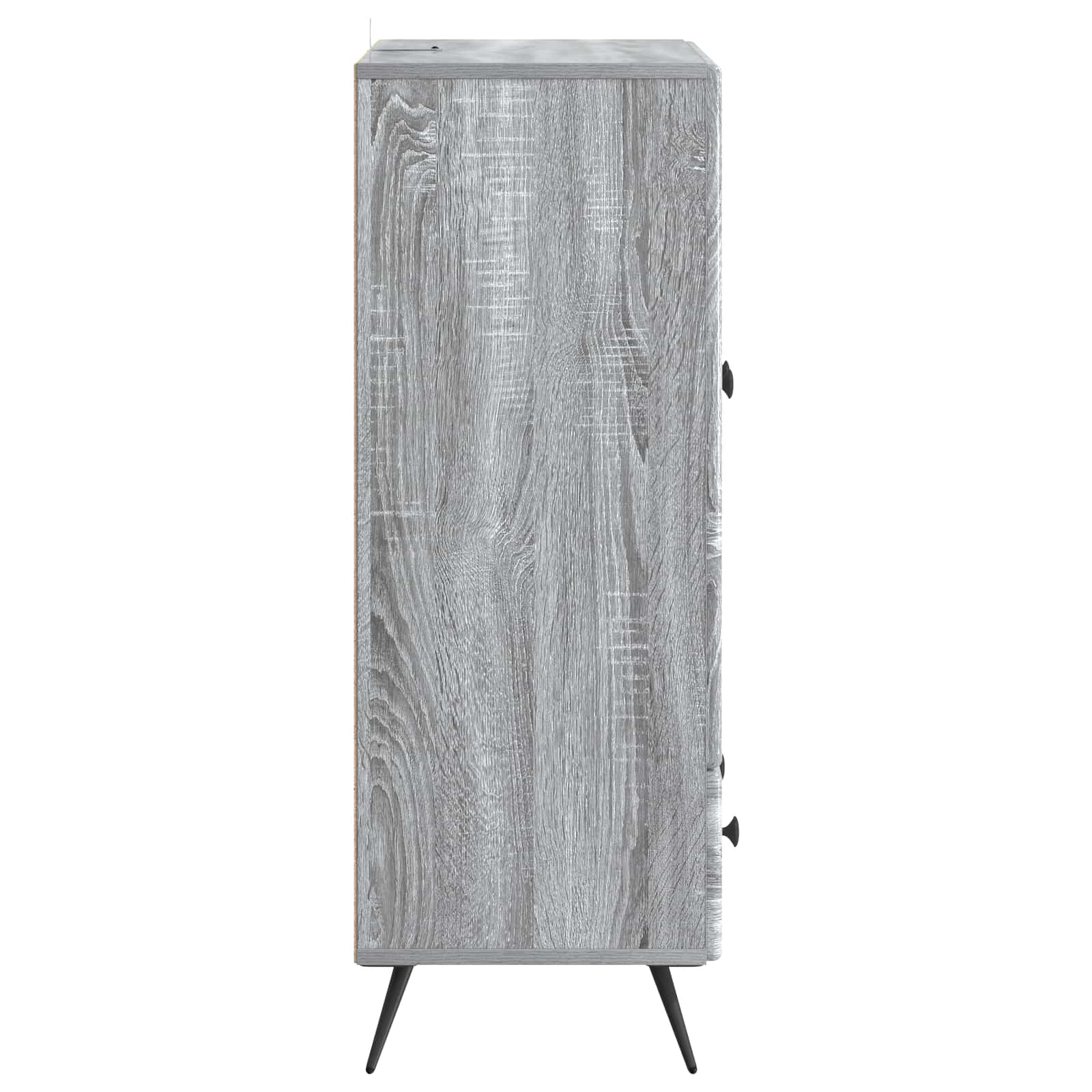 Sideboard Graues Sonoma 66 x 34,5 x 95 cm Holzwerkstoff