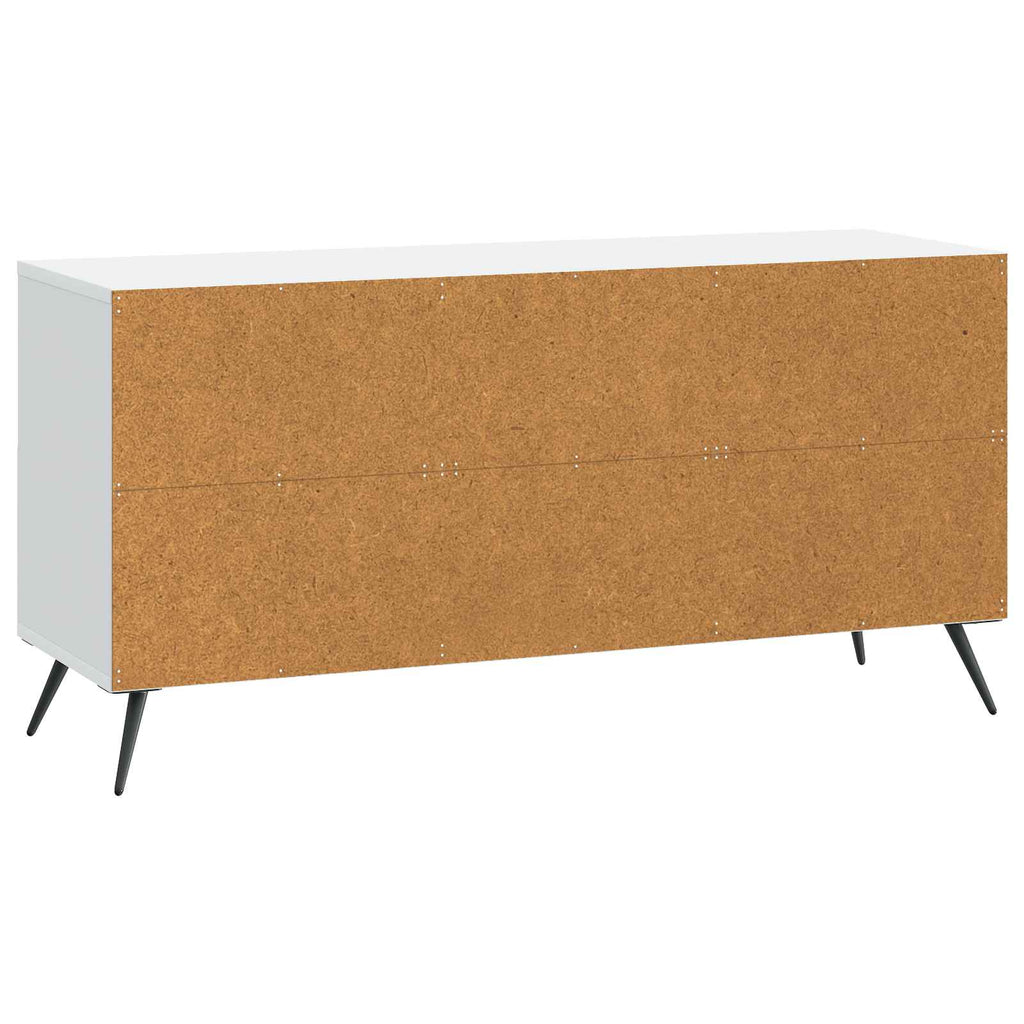 TV-Schränk mit Schubladen Weiß 102 x 34,5 x 50 cm Holzwerkstoff
