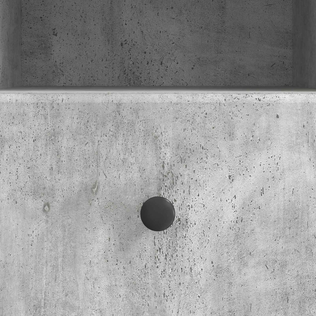 TV-Schränk Betongrau 102 x 34,5 x 50 cm Holzwerkstoff