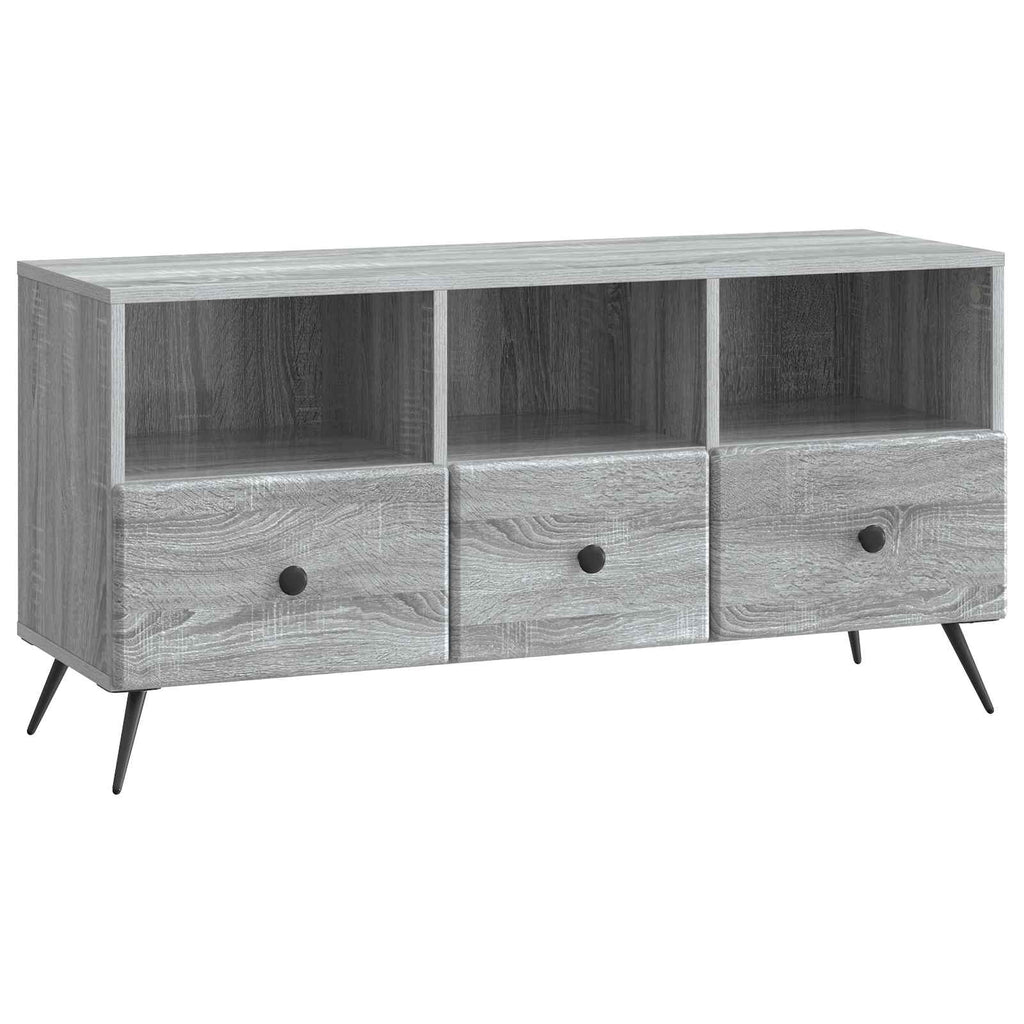 TV-Schränk Graues Sonoma 102 x 34,5 x 50 cm Holzwerkstoff