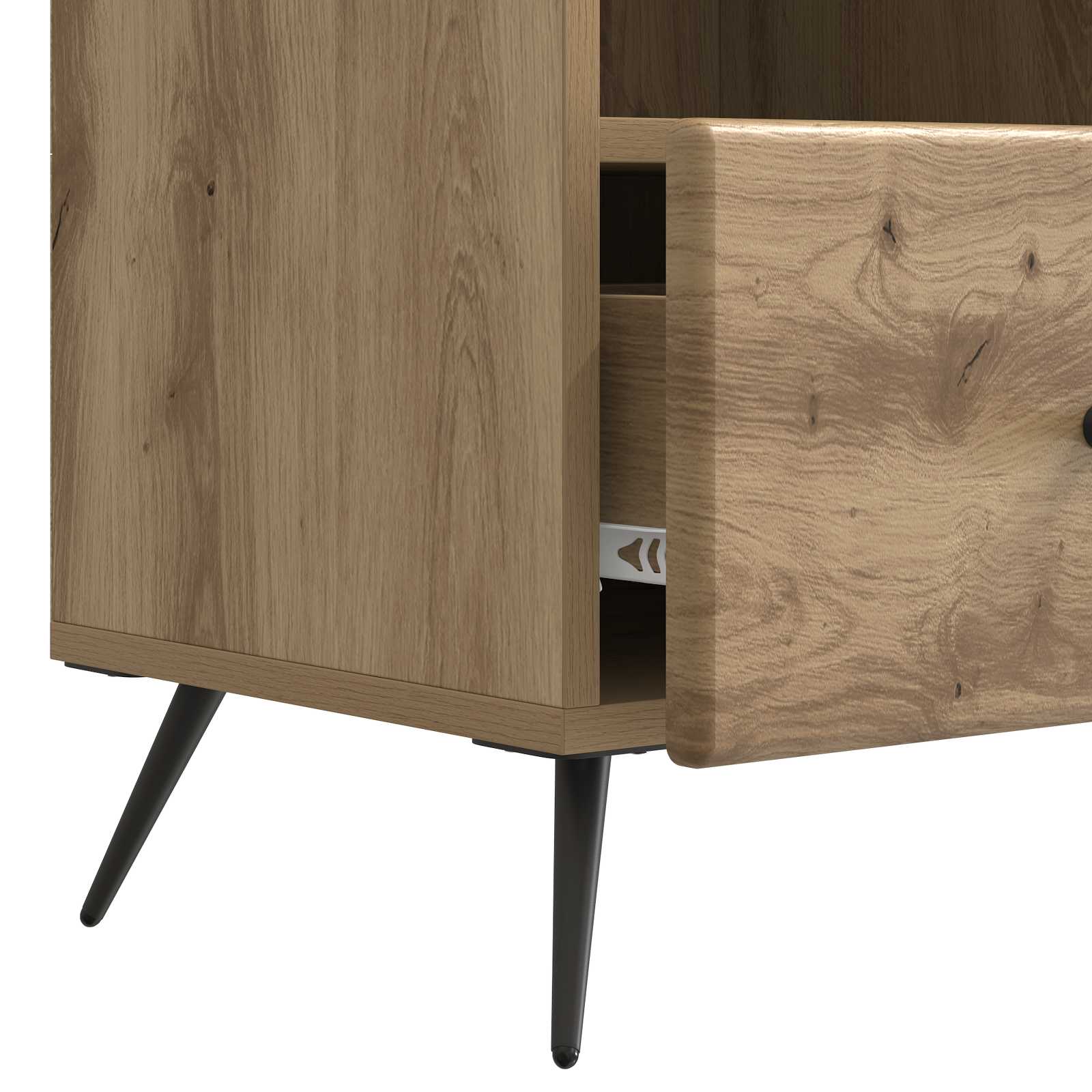 TV-Schränk Artisan-Eiche 102 x 34,5 x 50 cm Holzwerkstoff