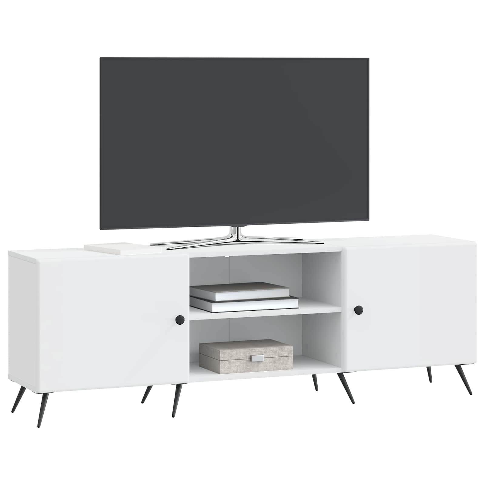 TV-Schränk Weiß 150 x 31 x 50 cm Holzwerkstoff