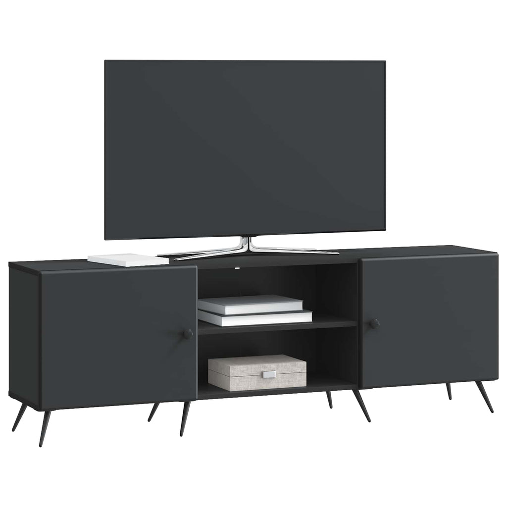 TV-Schränk Schwarz 150 x 31 x 50 cm Holzwerkstoff