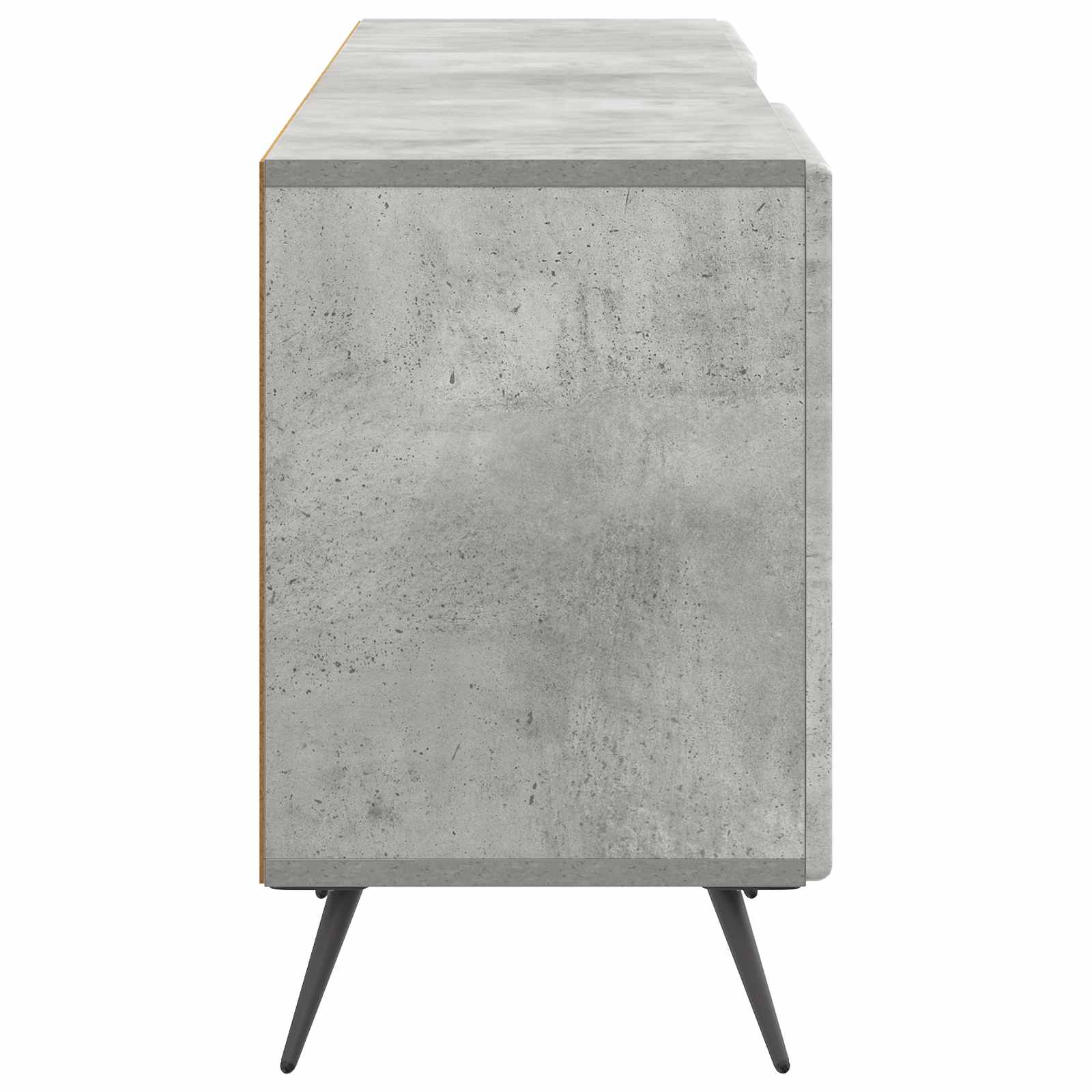 TV-Schränk Betongrau 150 x 31 x 50 cm Holzwerkstoff