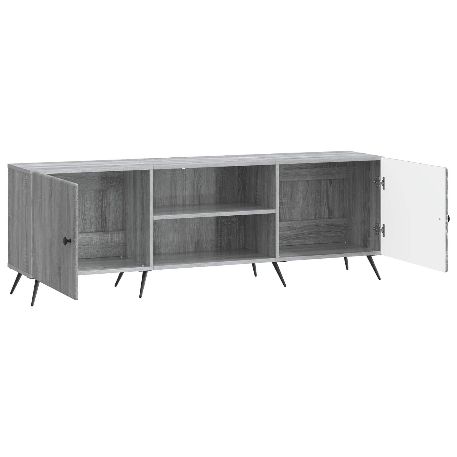 TV-Schränk 150 x 31 x 50 cm Graues Sonoma Holzwerkstoff