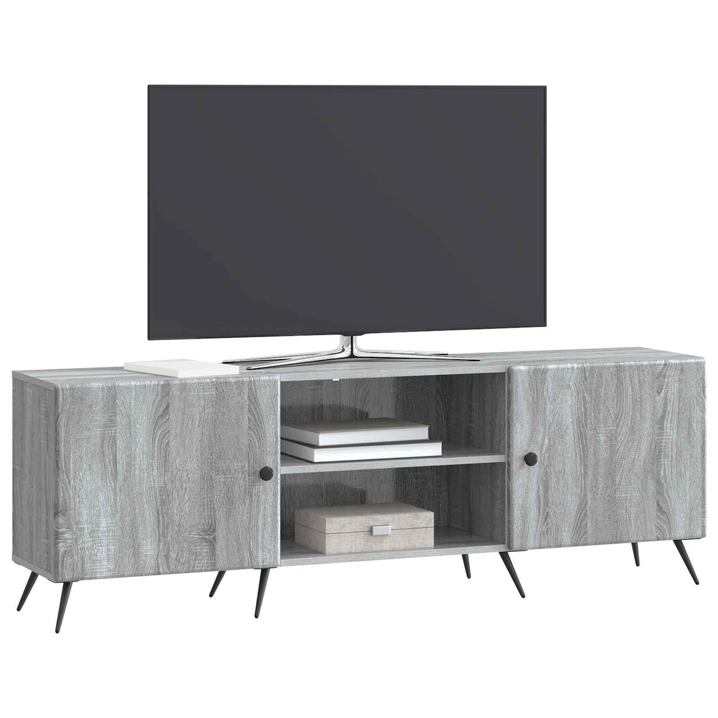 TV-Schränk 150 x 31 x 50 cm Graues Sonoma Holzwerkstoff