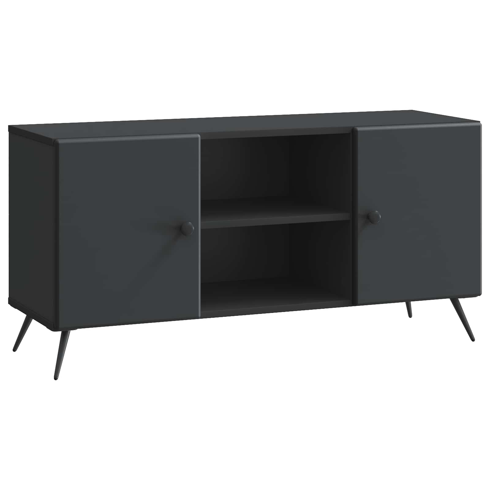TV-Schränk Schwarz 102 x 34,5 x 50 cm Holzwerkstoff