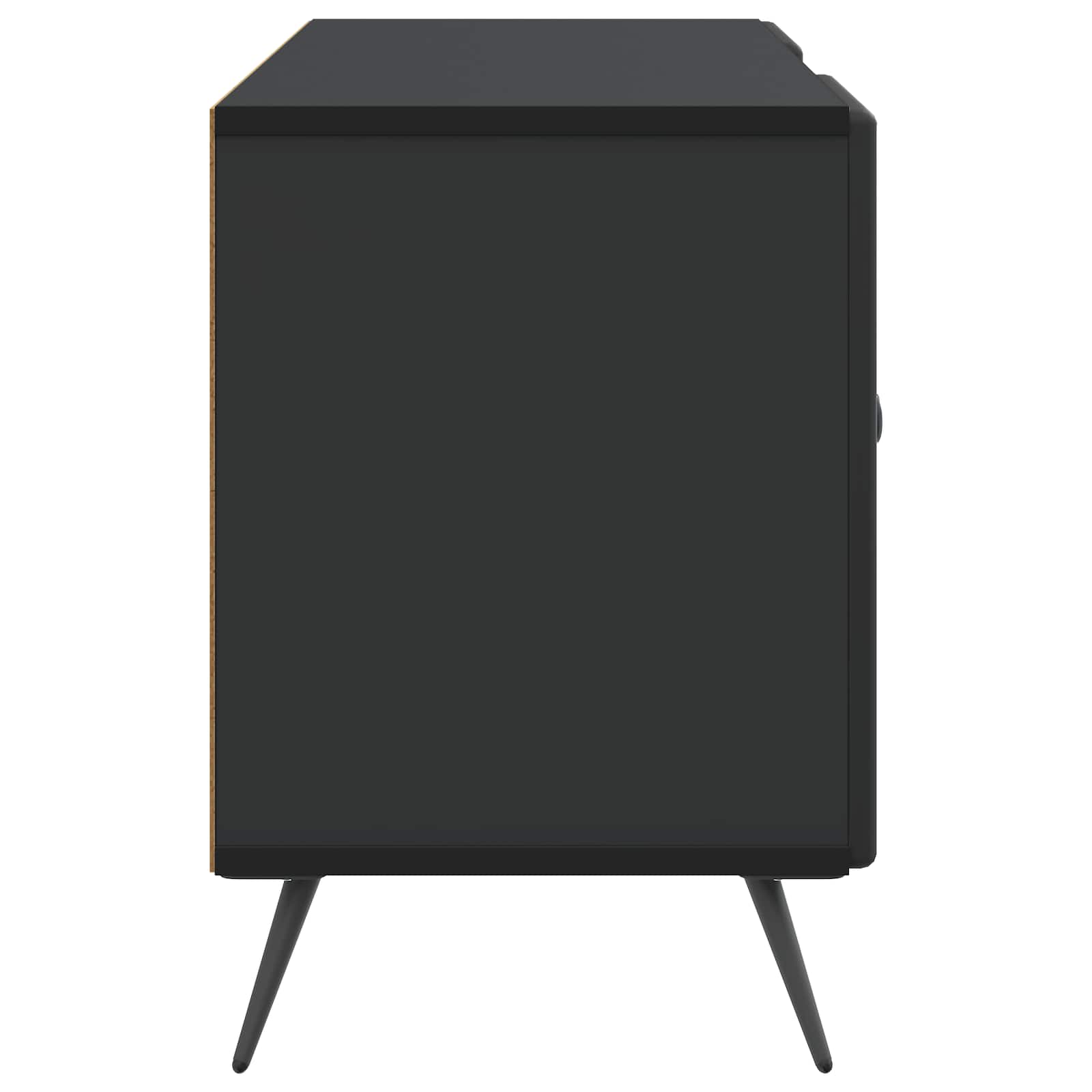 TV-Schränk Schwarz 102 x 34,5 x 50 cm Holzwerkstoff