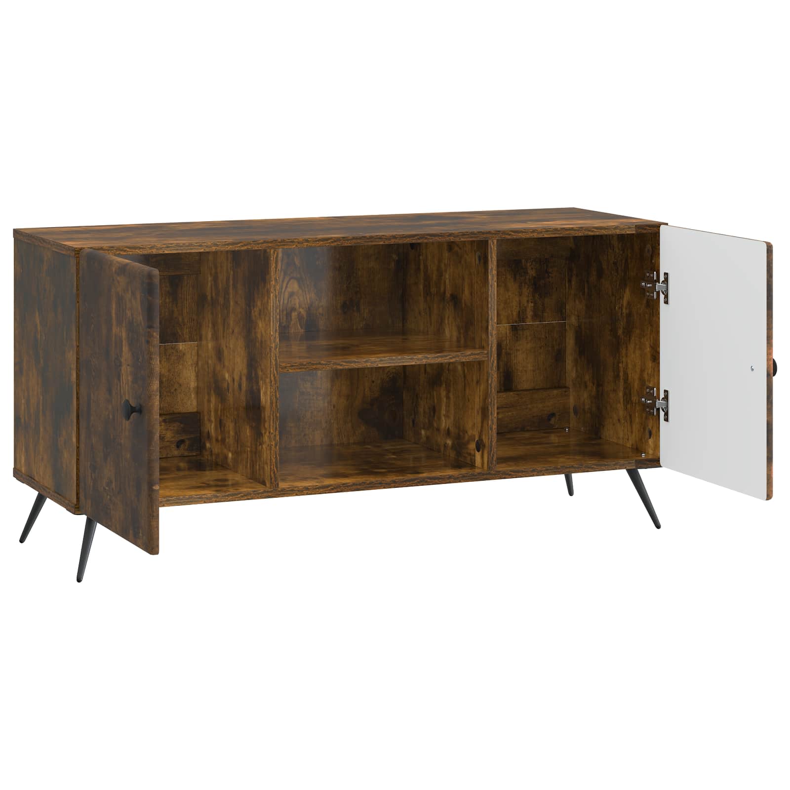TV-Schränk Geräucherte Eiche 102 x 34,5 x 50 cm Holzwerkstoff
