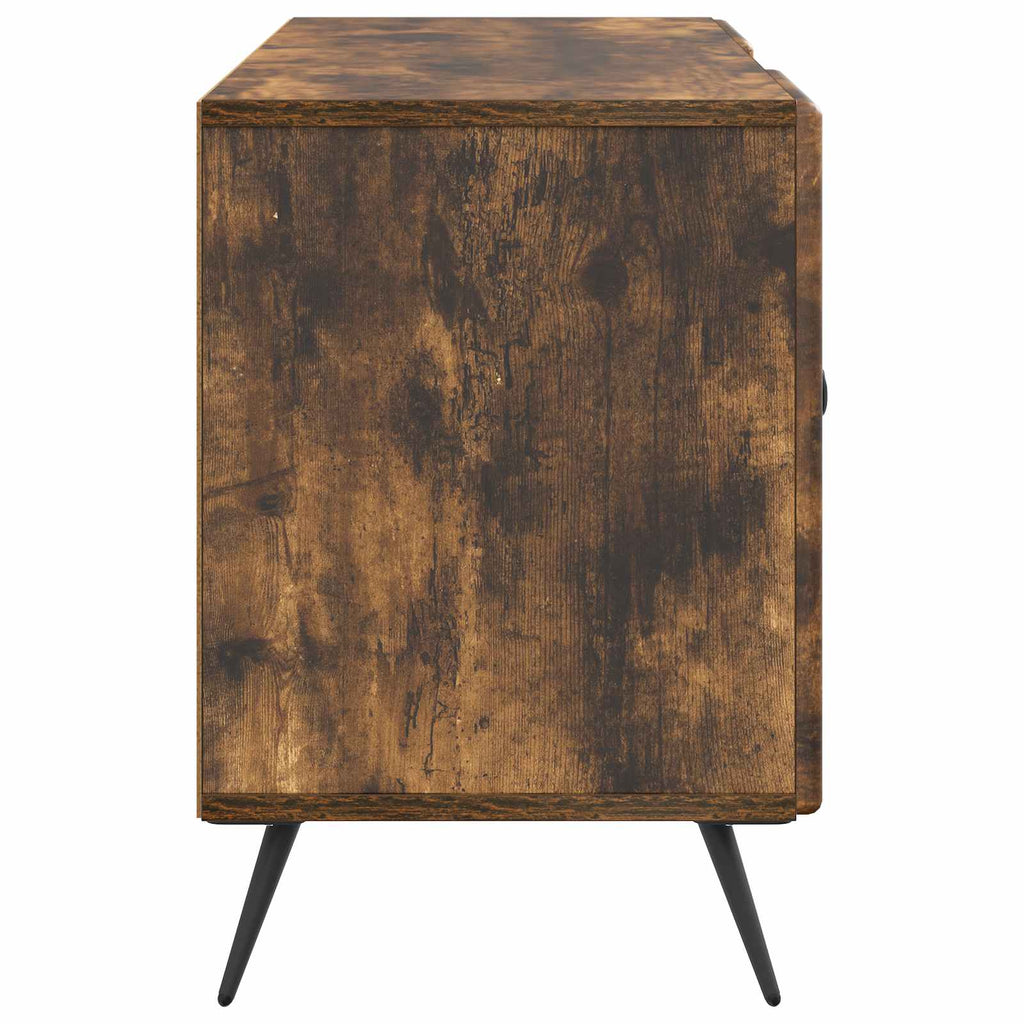 TV-Schränk Geräucherte Eiche 102 x 34,5 x 50 cm Holzwerkstoff