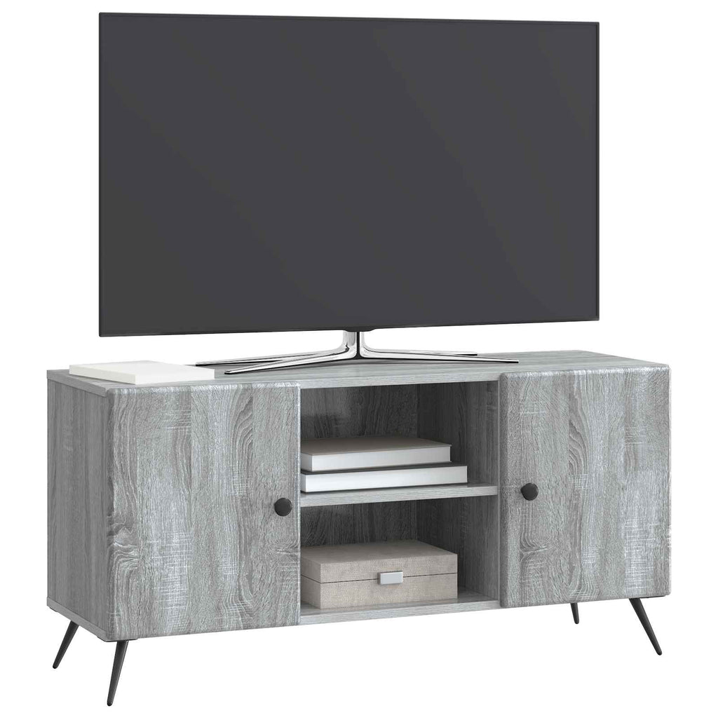 TV-Schränk Graues Sonoma 102 x 34,5 x 50 cm Holzwerkstoff