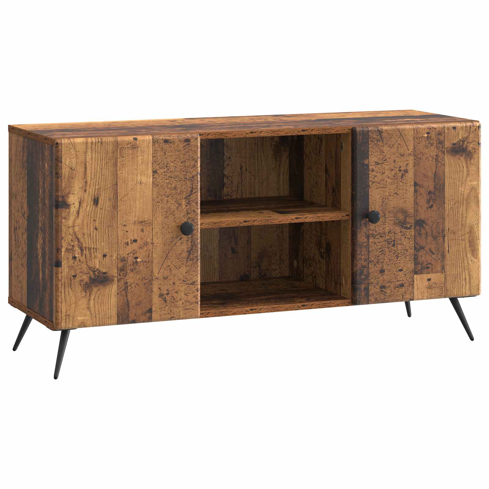 TV-Schränk Altholz 102 x 34,5 x 50 cm Holzwerkstoff