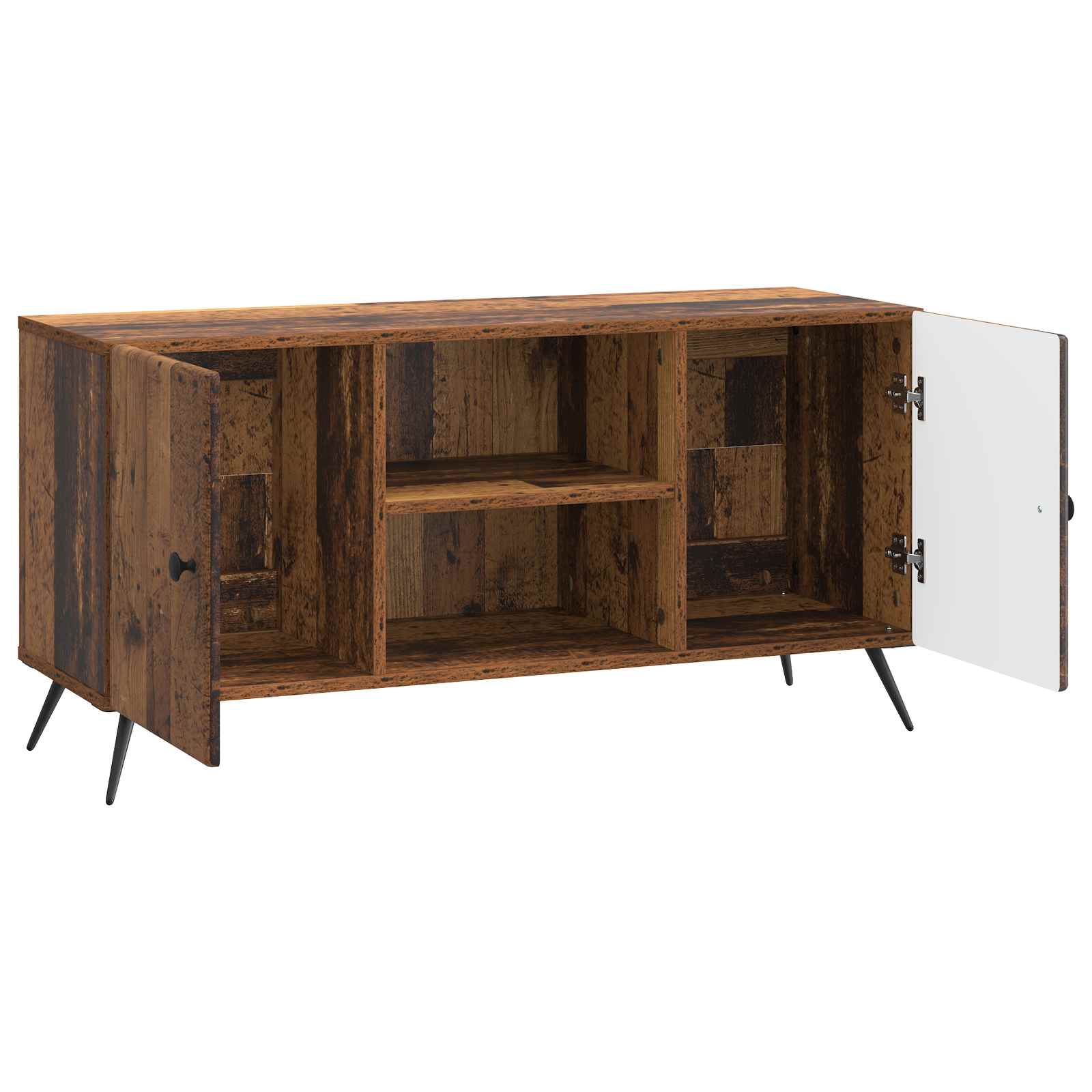 TV-Schränk Altholz 102 x 34,5 x 50 cm Holzwerkstoff