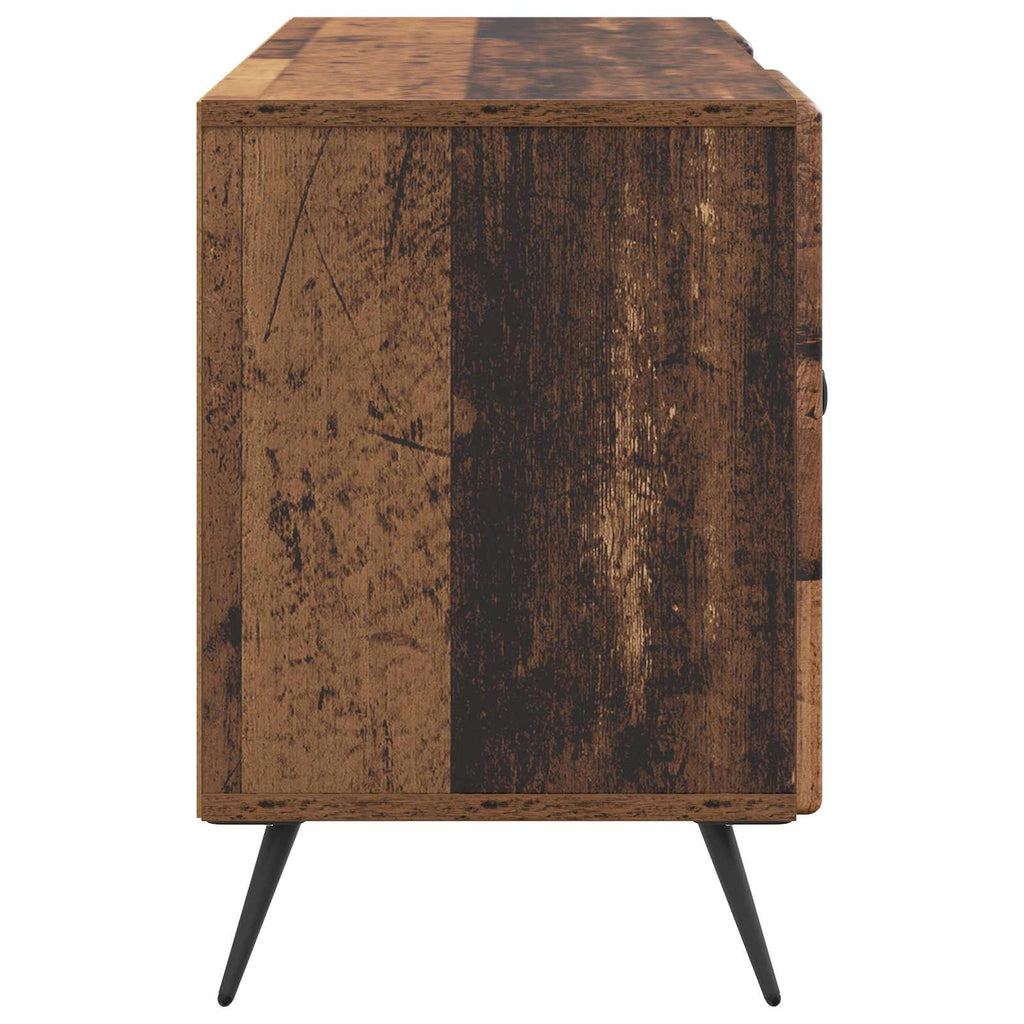 TV-Schränk Altholz 102 x 34,5 x 50 cm Holzwerkstoff