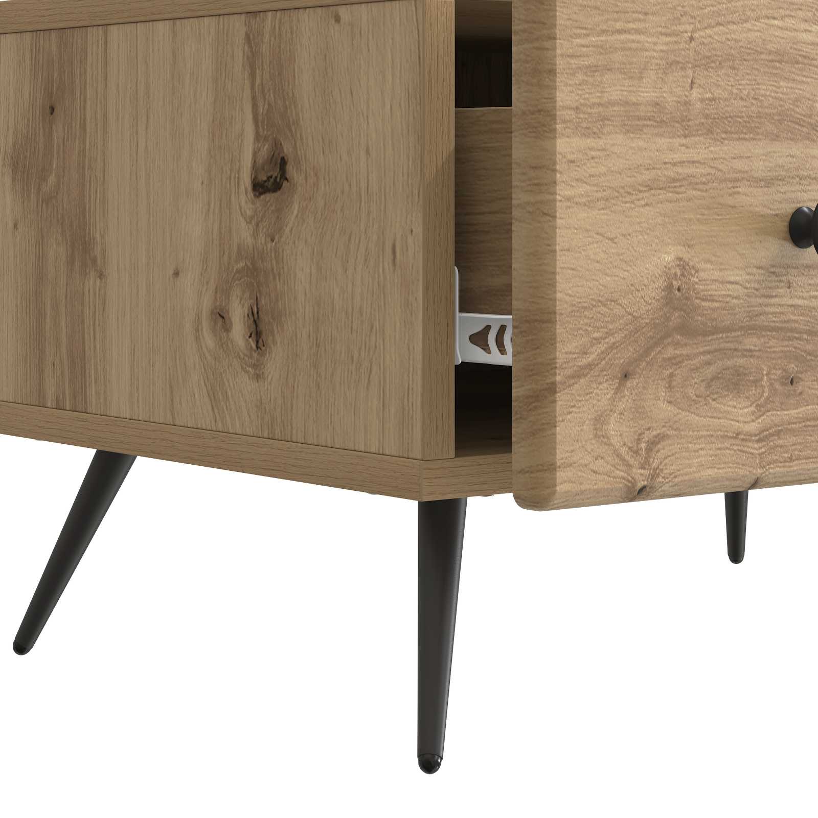 TV-Schränk Artisan-Eiche 147 x 34,5 x 30 cm Holzwerkstoff