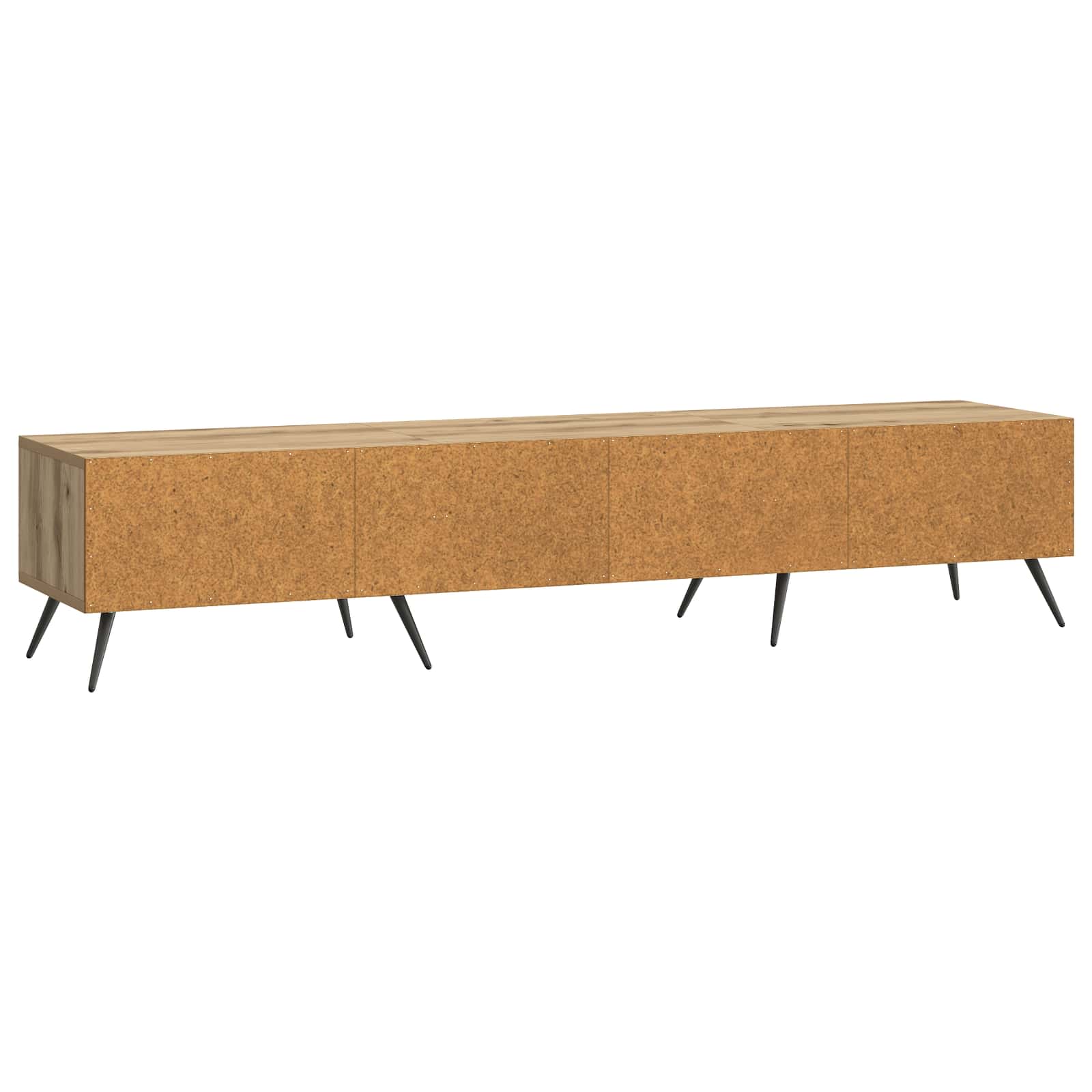 TV-Schränk Artisan-Eiche 147 x 34,5 x 30 cm Holzwerkstoff