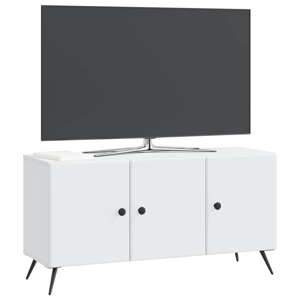 TV-Schränk Weiß 99 x 34,5 x 50 cm Holzwerkstoff