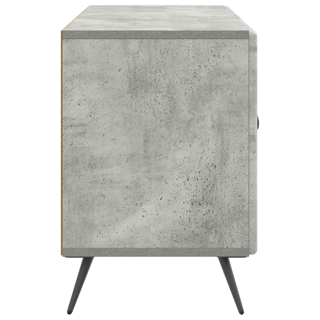 TV-Schränk Betongrau 99 x 34,5 x 50 cm Holzwerkstoff