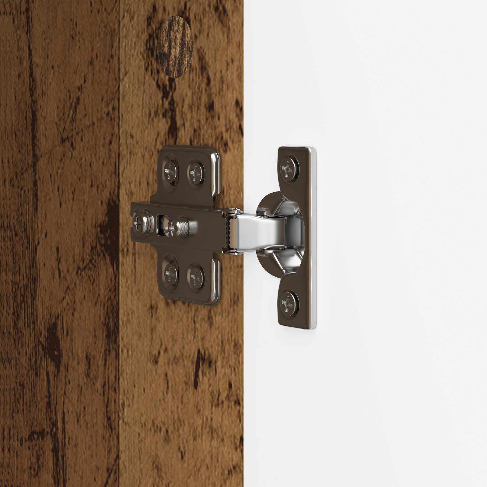 TV-Schränk Altholz 99 x 34,5 x 50 cm Holzwerkstoff