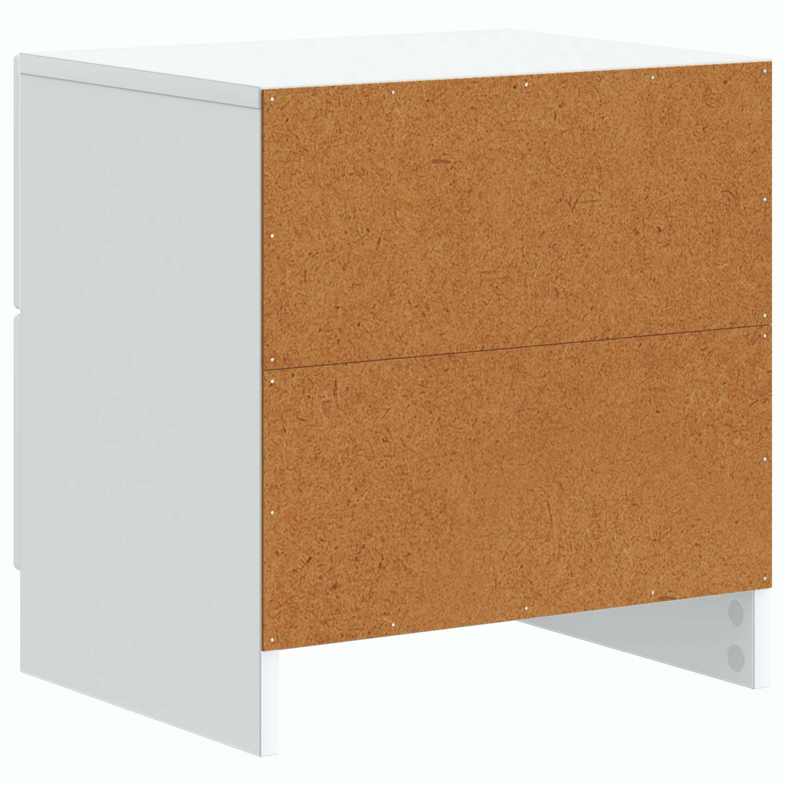 Nachttisch Weiß 43 x 34,5 x 44,5 cm Holzwerkstoff