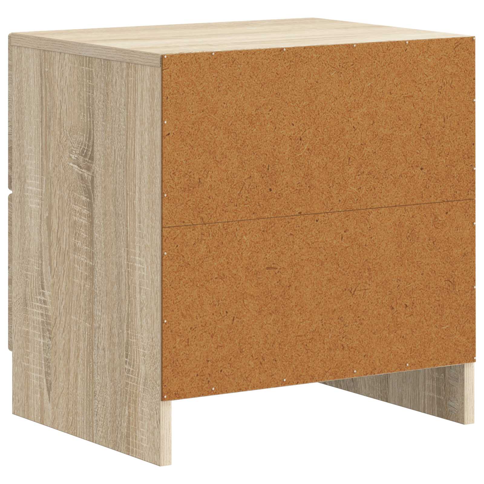 Nachttisch 2 pcs Sonoma-Eiche 43 x 34,5 x 44,5 cm Holzwerkstoff