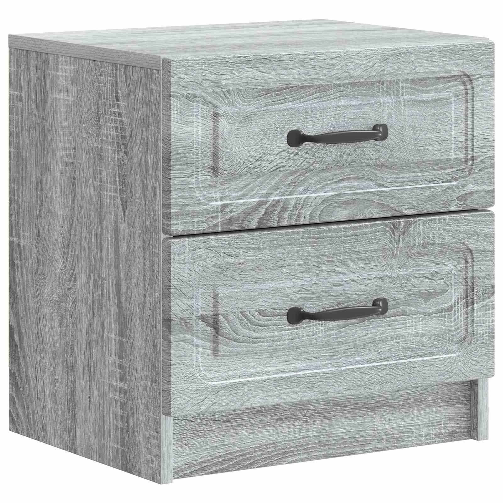 Nachttisch Graues Sonoma 43 x 34,5 x 44,5 cm Holzwerkstoff