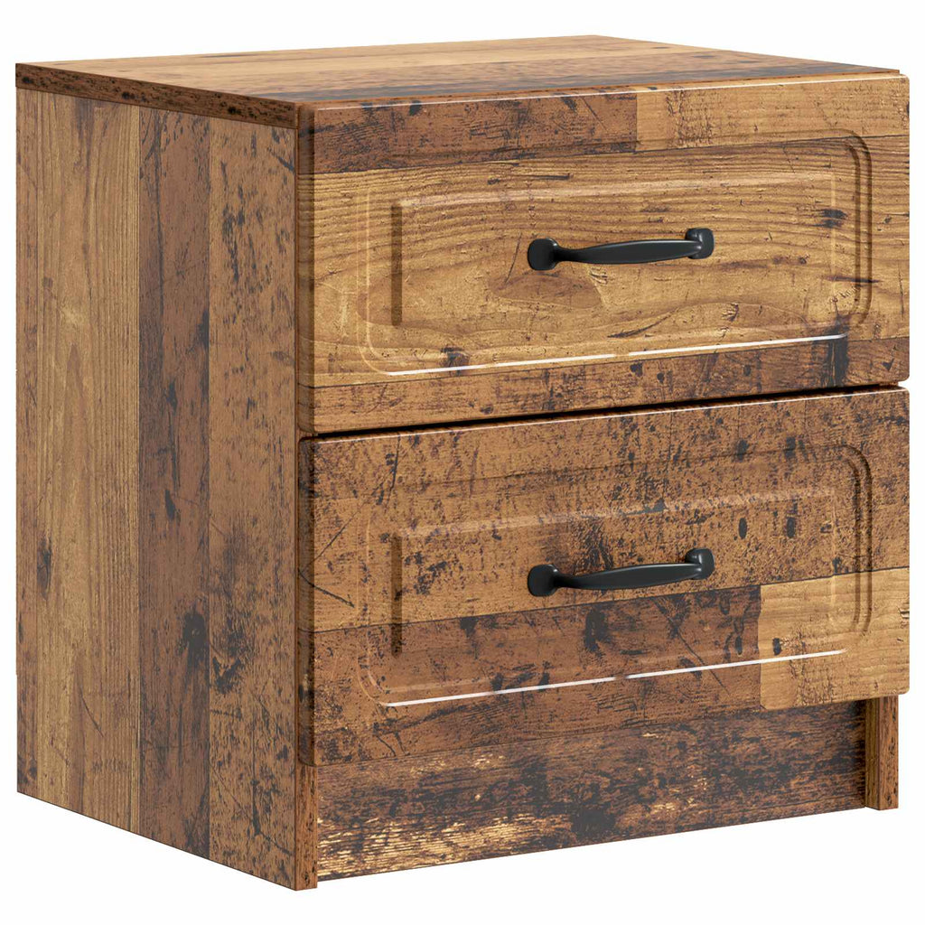 Nachttisch Altholz 43 x 34,5 x 44,5 cm Holzwerkstoff