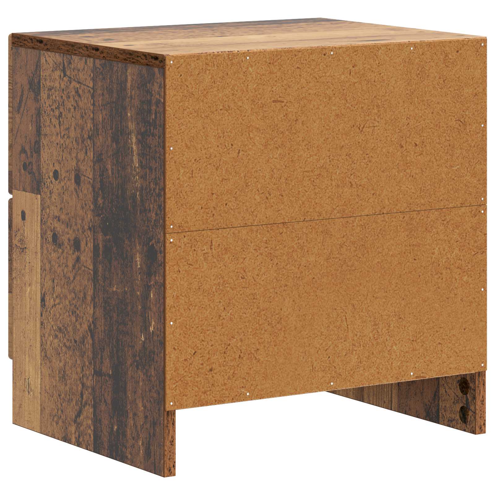 Nachttisch Altholz 43 x 34,5 x 44,5 cm Holzwerkstoff