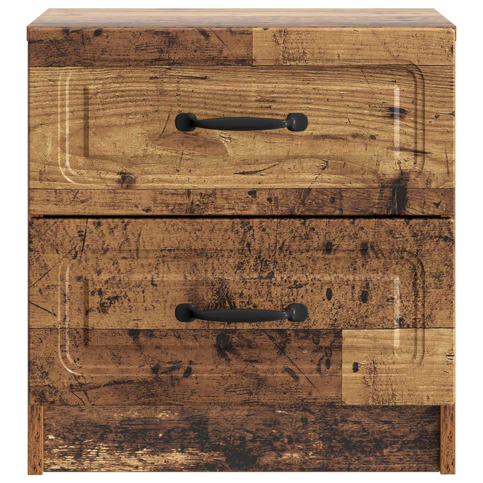 Nachttisch 2 pcs Altholz 43 x 34,5 x 44,5 cm Holzwerkstoff