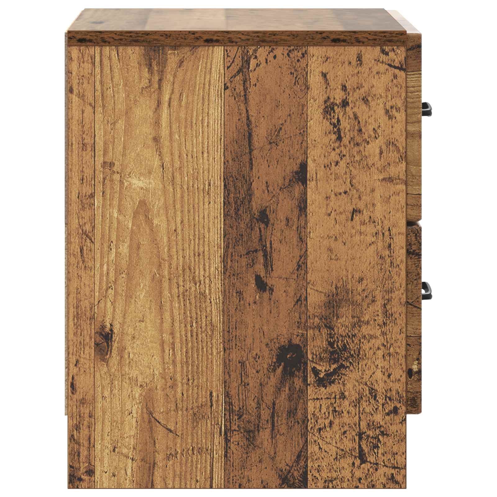 Nachttisch 2 pcs Altholz 43 x 34,5 x 44,5 cm Holzwerkstoff