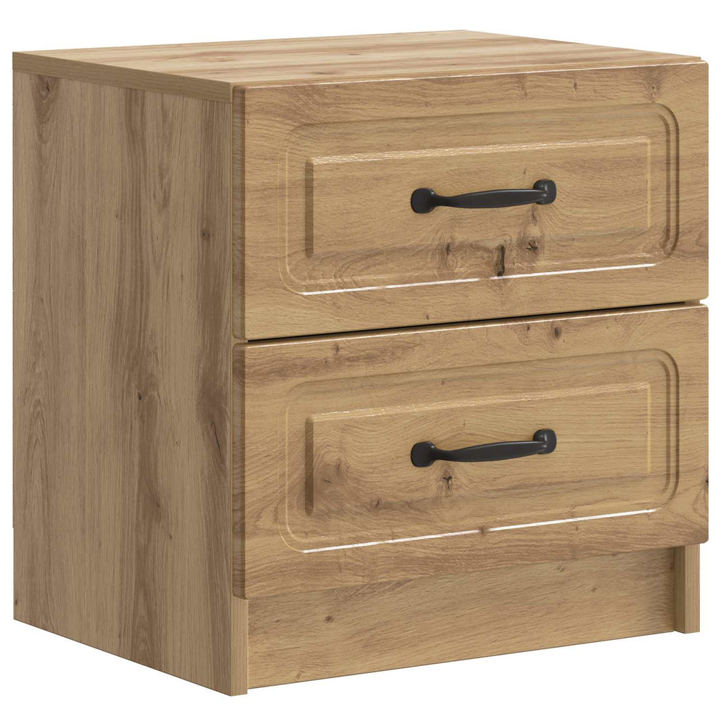 Nachttisch 2 pcs Artisan-Eiche 43 x 34,5 x 44,5 cm