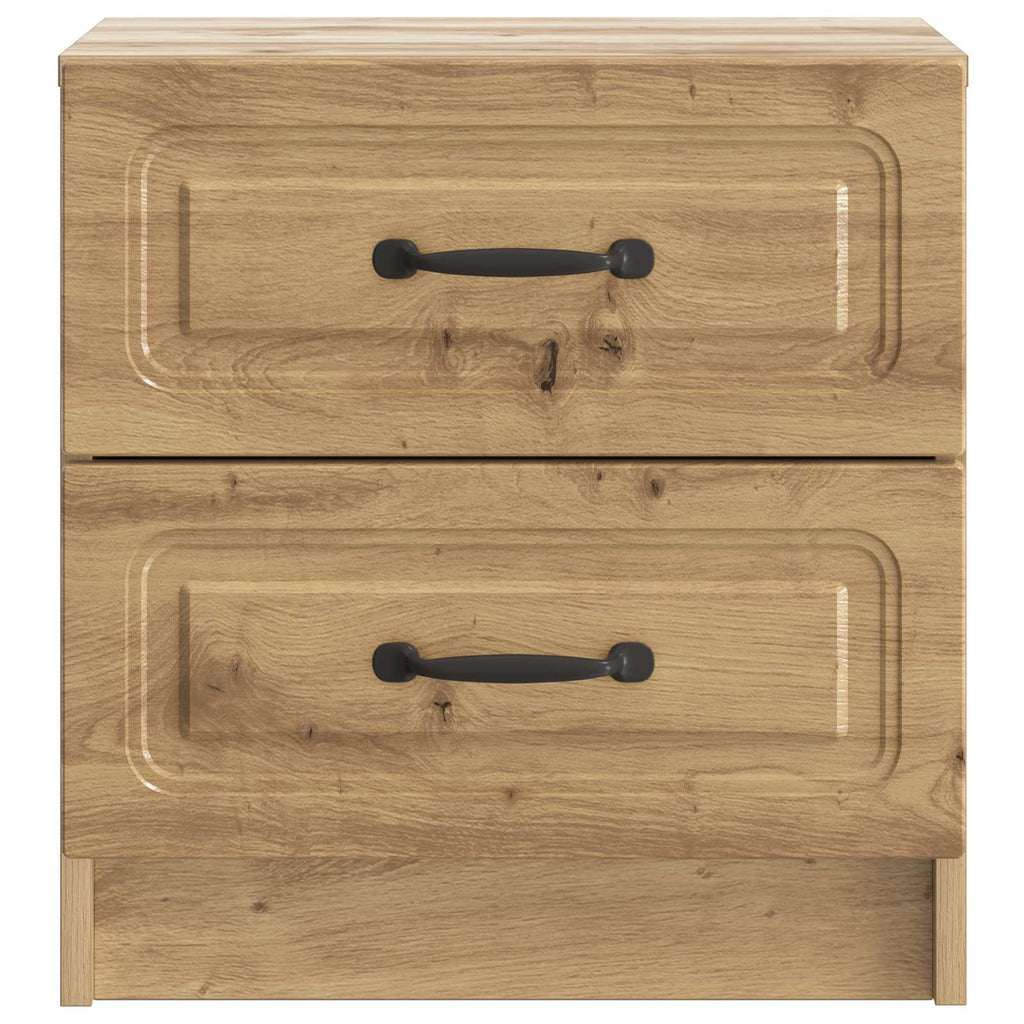 Nachttisch 2 pcs Artisan-Eiche 43 x 34,5 x 44,5 cm