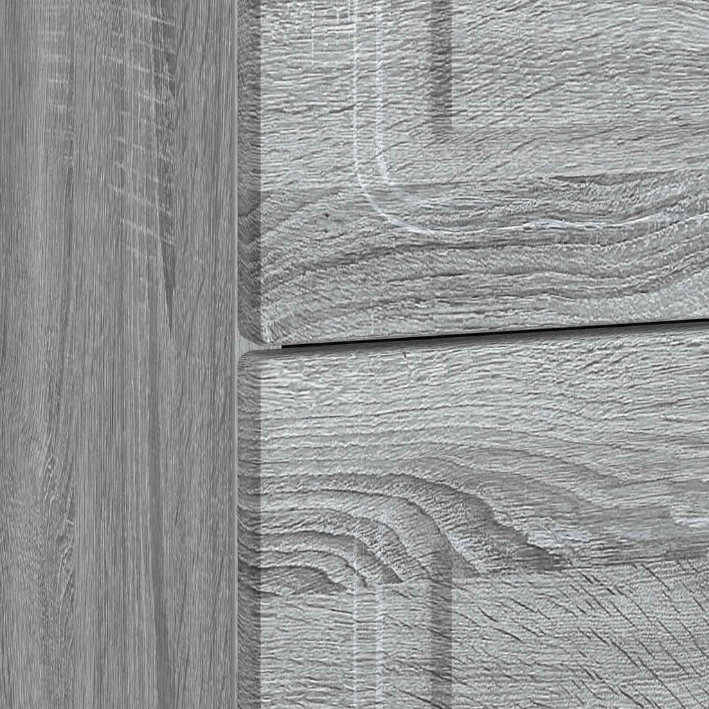 Nachttisch Graues Sonoma 62 x 34,5 x 44,5 cm Holzwerkstoff