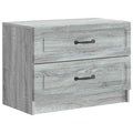 Nachttisch Graues Sonoma 62 x 34,5 x 44,5 cm Holzwerkstoff