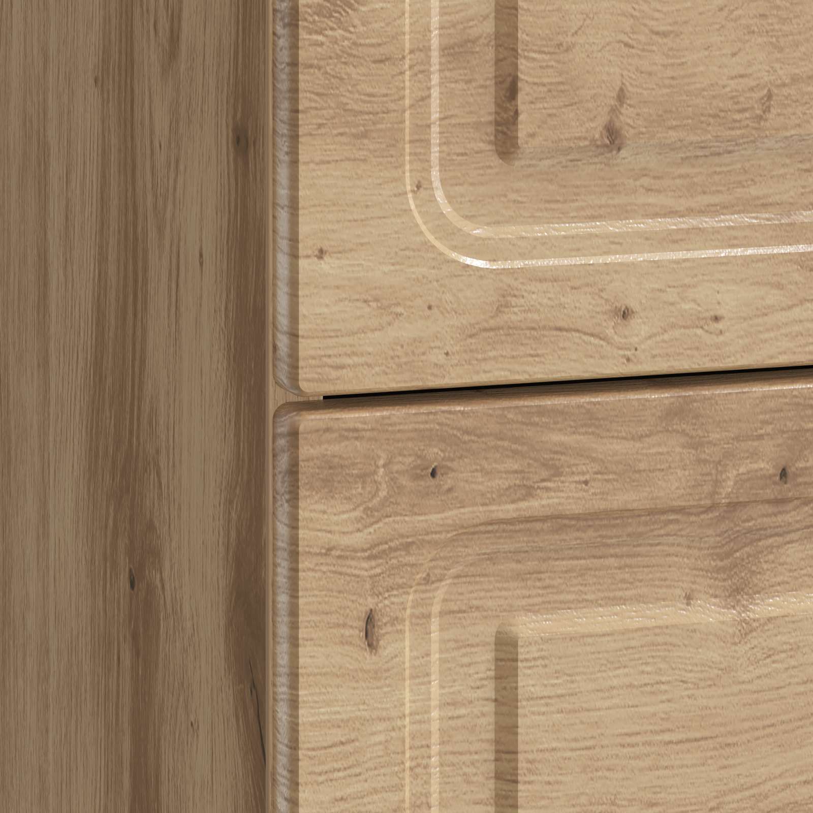 Nachttisch Artisan-Eiche 62 x 34,5 x 44,5 cm Holzwerkstoff