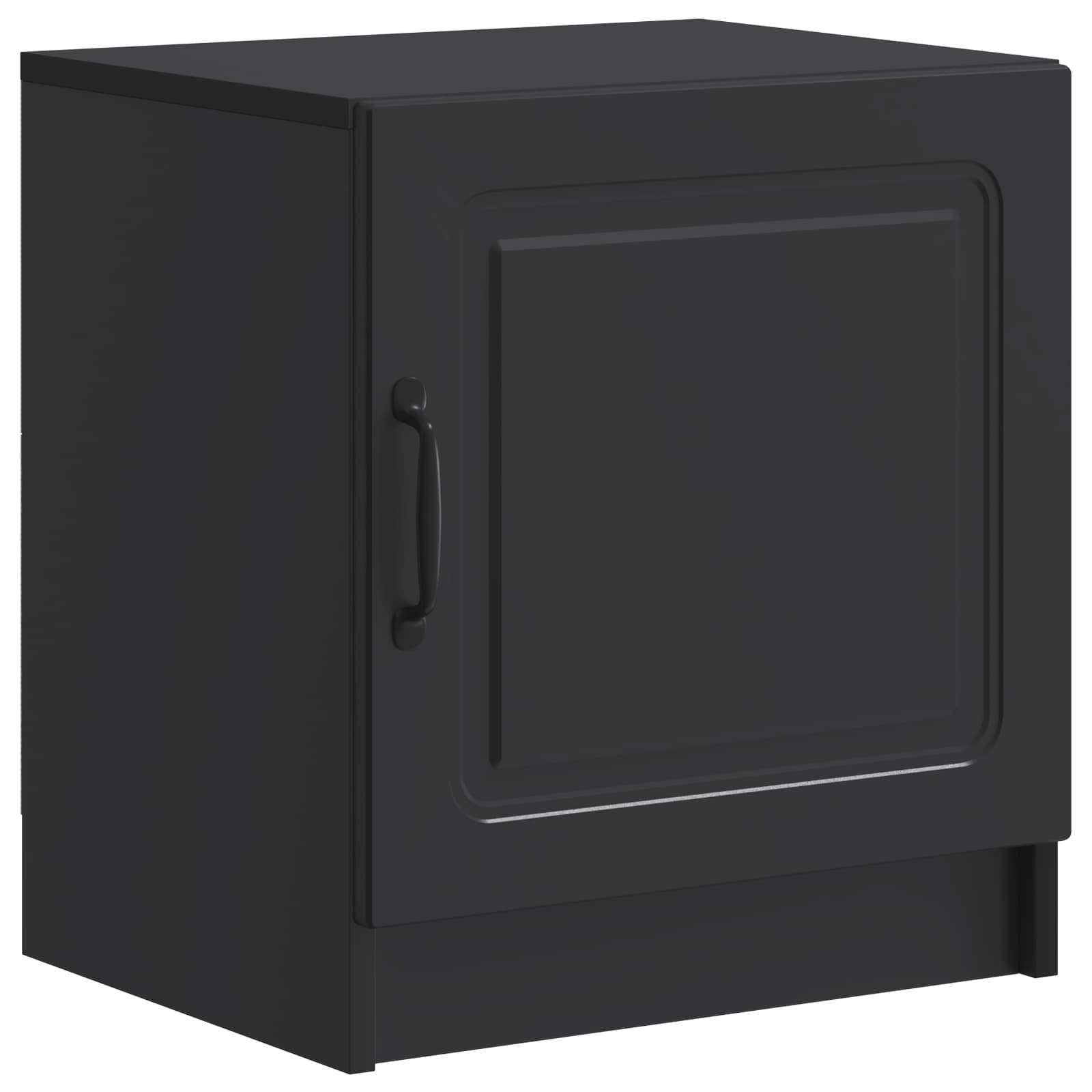 Nachttisch 2 pcs Schwarz 43 x 34,5 x 47 cm Holzwerkstoff