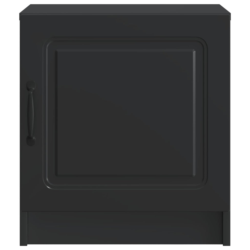 Nachttisch 2 pcs Schwarz 43 x 34,5 x 47 cm Holzwerkstoff