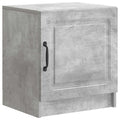 Nachttisch Betongrau 43 x 34,5 x 47 cm Holzwerkstoff